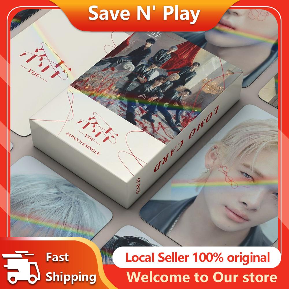 55Pcs/Box KPOP Group Collection Laser holographic Lomo Cards Mini Truck ...