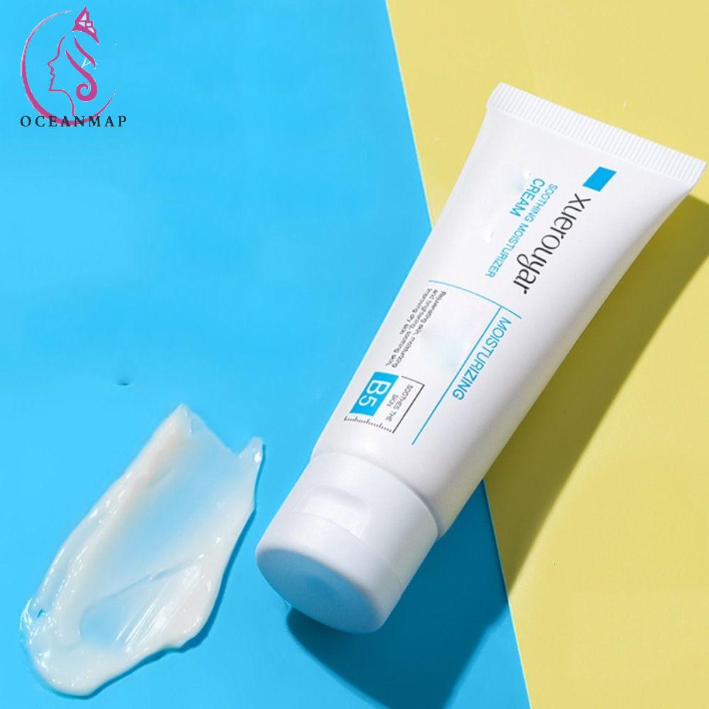OCEANMAP B5 Face Cream, Moisturizing Nourishing Redness Repair Cream, Pimples Relieves Facial