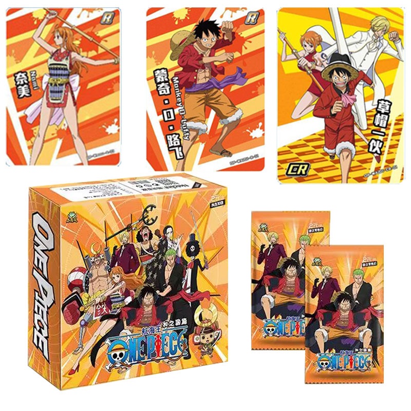 2023 New One Piece Japanese Anime Collection Card Luffy Roronoa Sanji