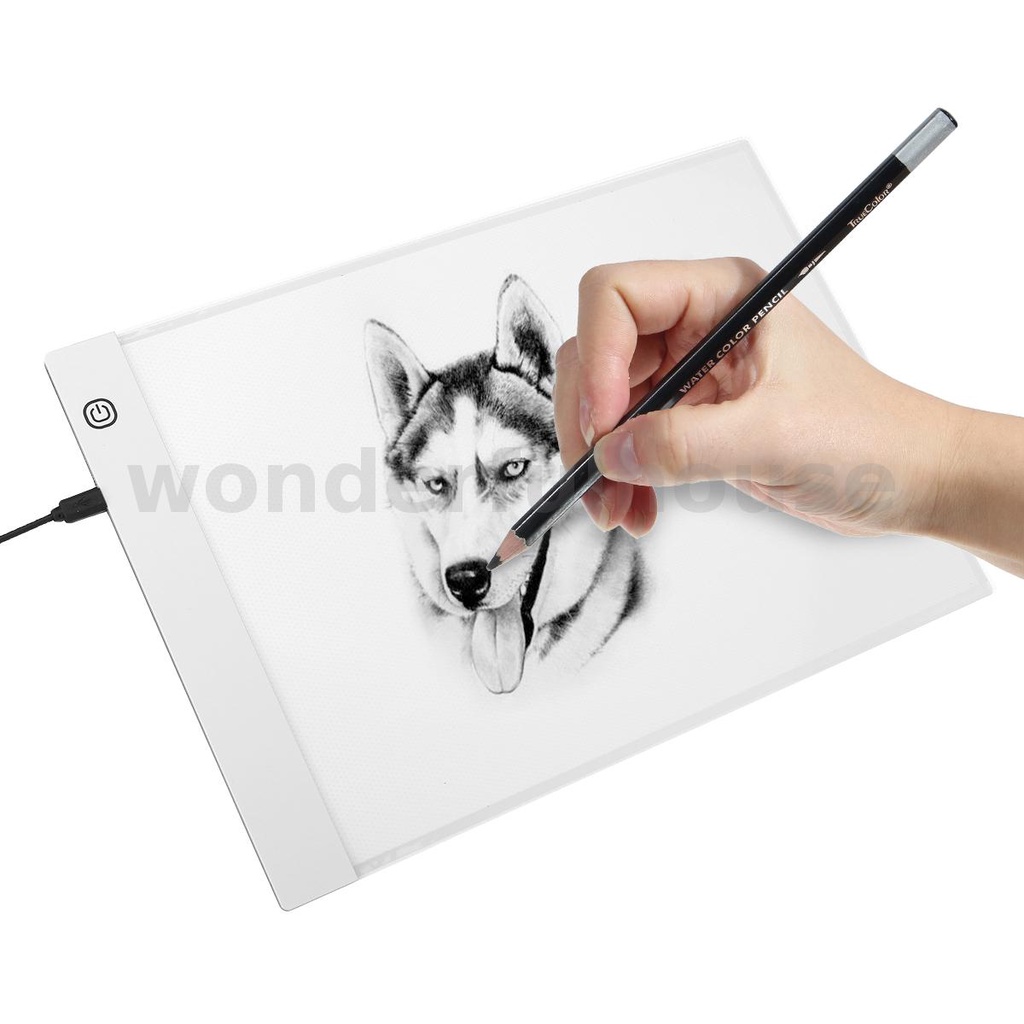 A4 Graphics Tablet LED Drawing Tablet Thin Art Stencil Drawing Board