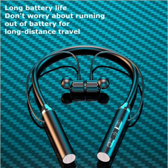 LP-BT75 Hanging Neck Bluetooth In-Ear Headphones Wireless Stereo Sports ...