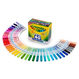 Crayola Pip Squeaks Marker Set (65ct), Washable Markers for Kids