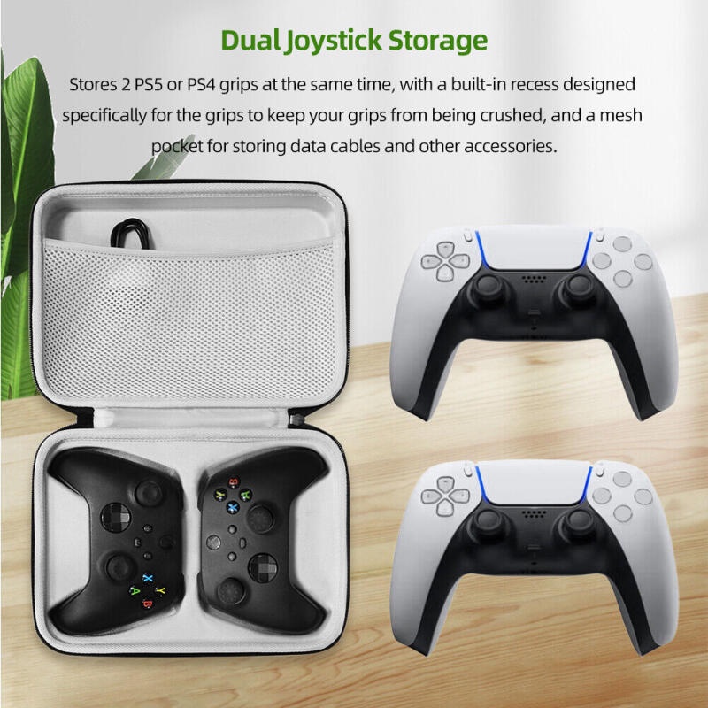 [READY STOCK] EVA Storage Bag Carrying Case for PS5 Dual Controller ...
