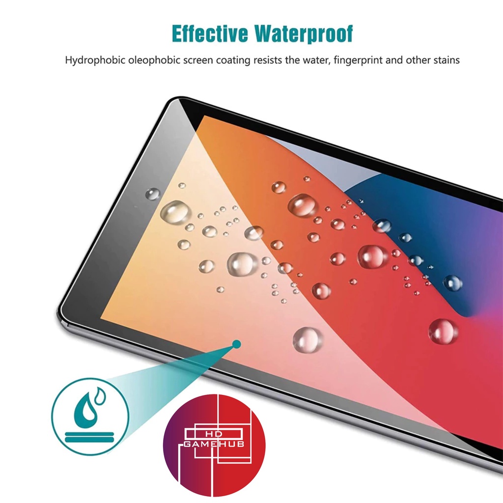iPad 9th Gen. 10.2" 2021 Tempered Glass Screen Protector (Clear) Shopee Philippines