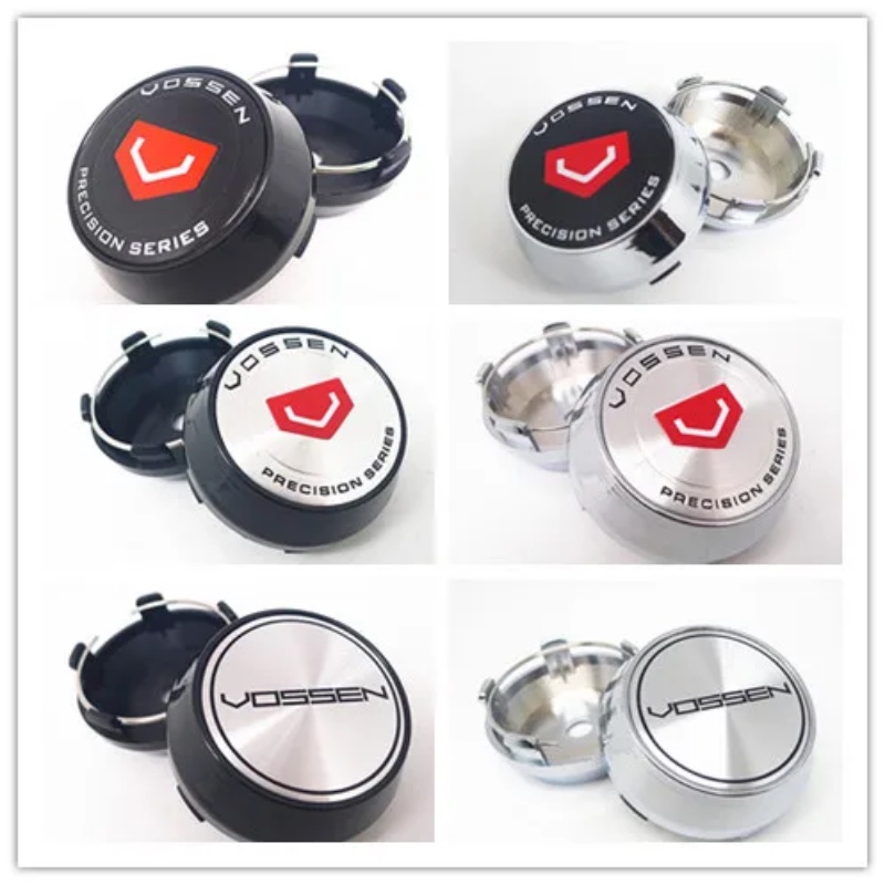 4 Stks 56mm Auto Wiel Centrum Hub Caps Universele Abs Voertuigband Band Velg Cover