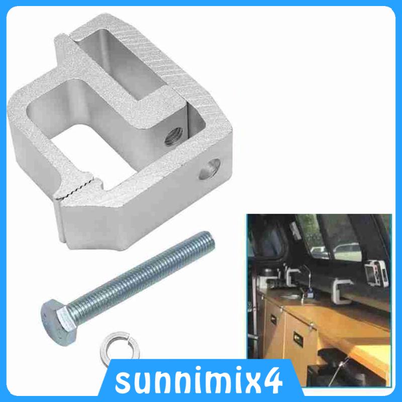 [ Universal Mounting Clamps Aluminum Long Reach Truck Clamp Camper