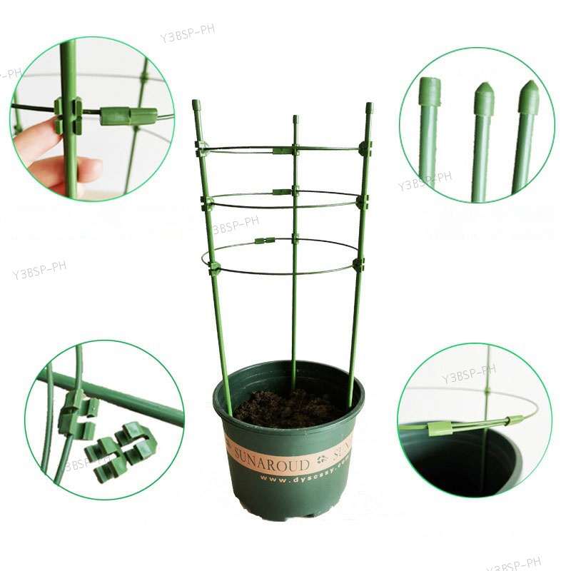 Garden Plant Bracket Holder Climbing Vine Rack Potted Support Frame ...