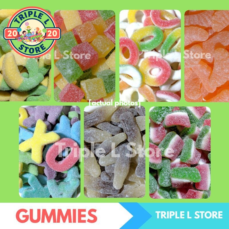 GUMMIES 250 GRAMS repacked gummy candies kutkutin treats Shopee