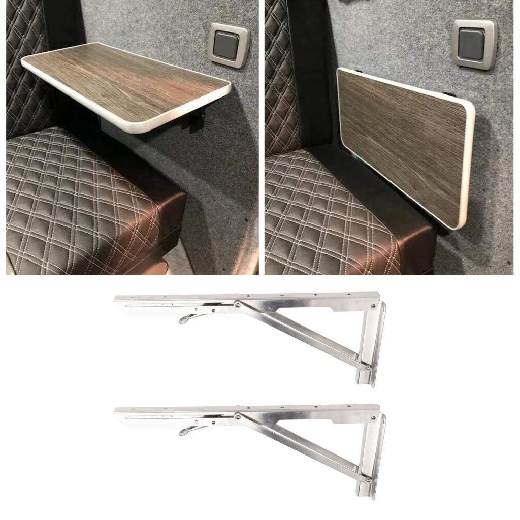 Mrosaa2PCS Triangle Folding Angle Bracket Heavy Su... - Grandado - Foto 7