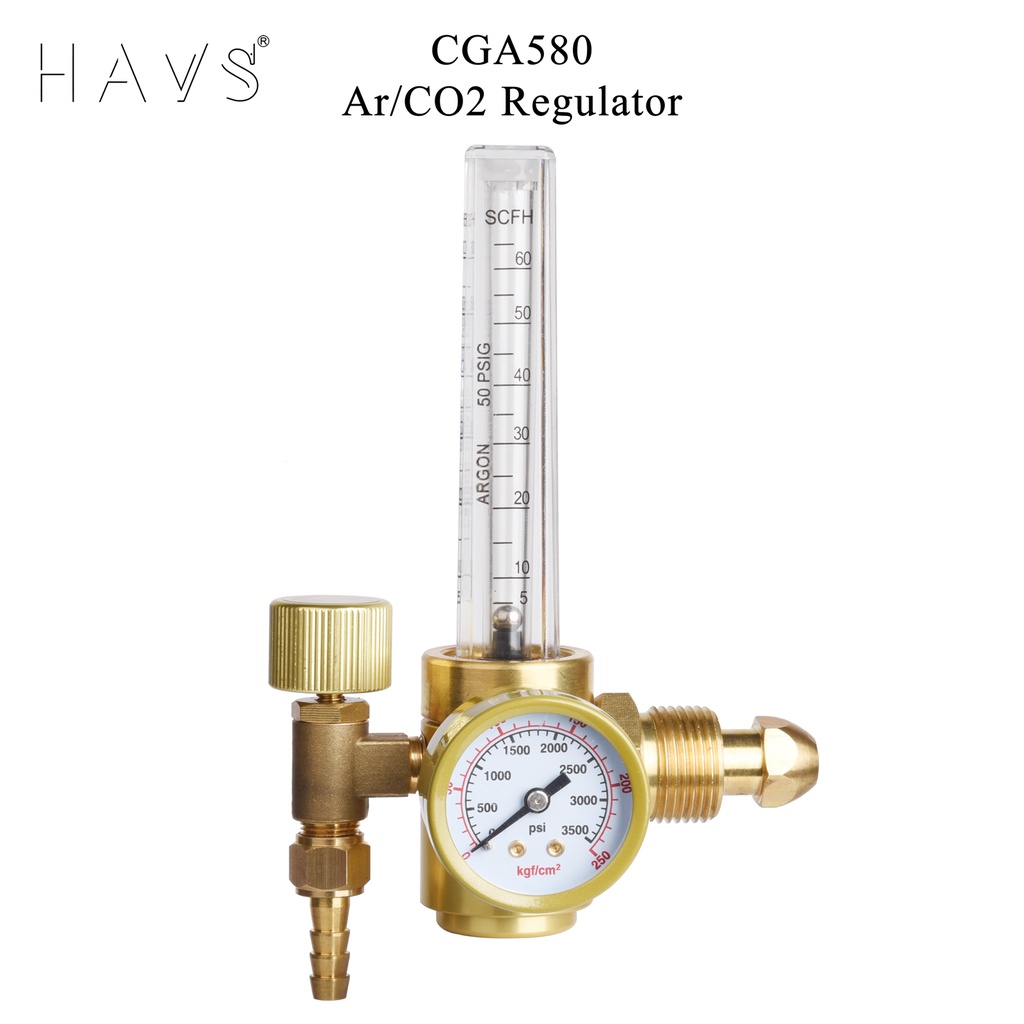 thumbnail image 2 of NGWELD Argon Gas Regulator With Flow Meter ARC ISO Certified For 2 of 12