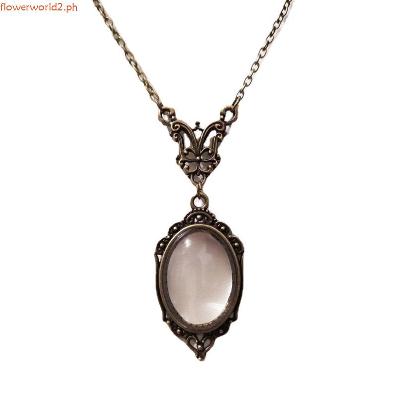 flowerworld2 Monocle Magnifier Necklace Mini Portable Monocle Jewelry ...