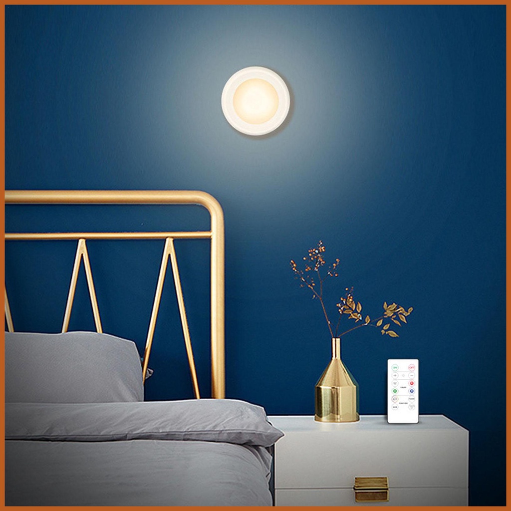 UnderCounter Light Fixtures LED Tap Lights with Remote Control Wall