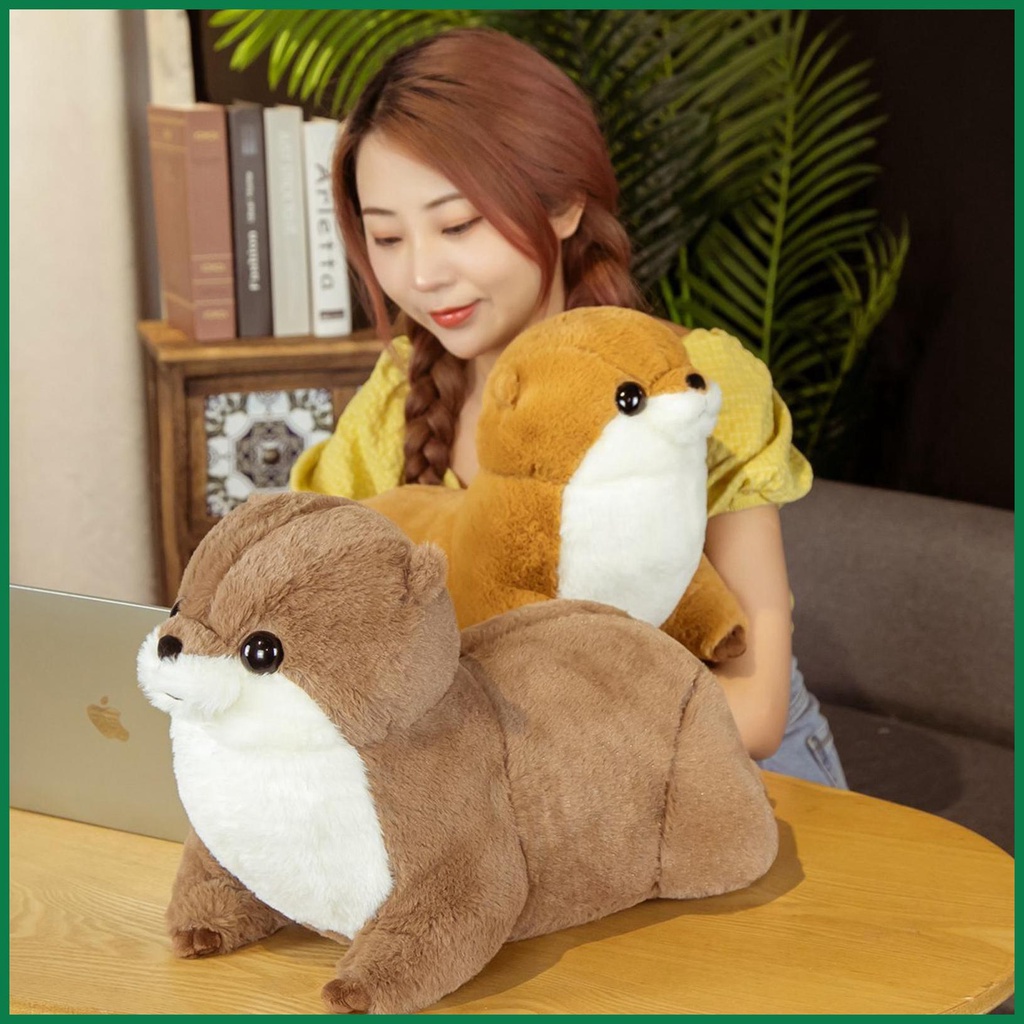 Sea Otters Stuffed Plush Portable Cartoon Small Otters Plush Toys
