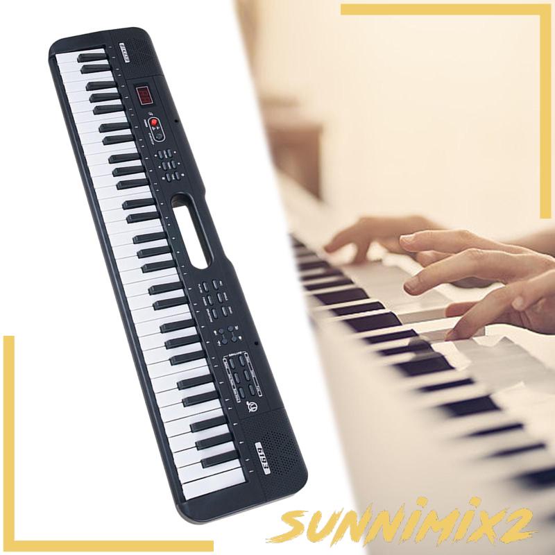 [Sunnimix2] Piano Keyboard for Beginners Adults Kids 61 Keys Digital