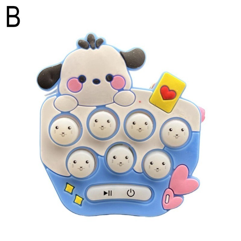 Sanrio Creative Kids Hand-Held Puzzle Game Gopher Machine Keychain ...