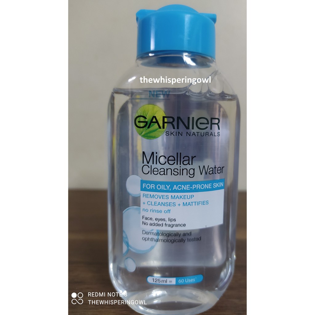 Garnier micellar deals water acne