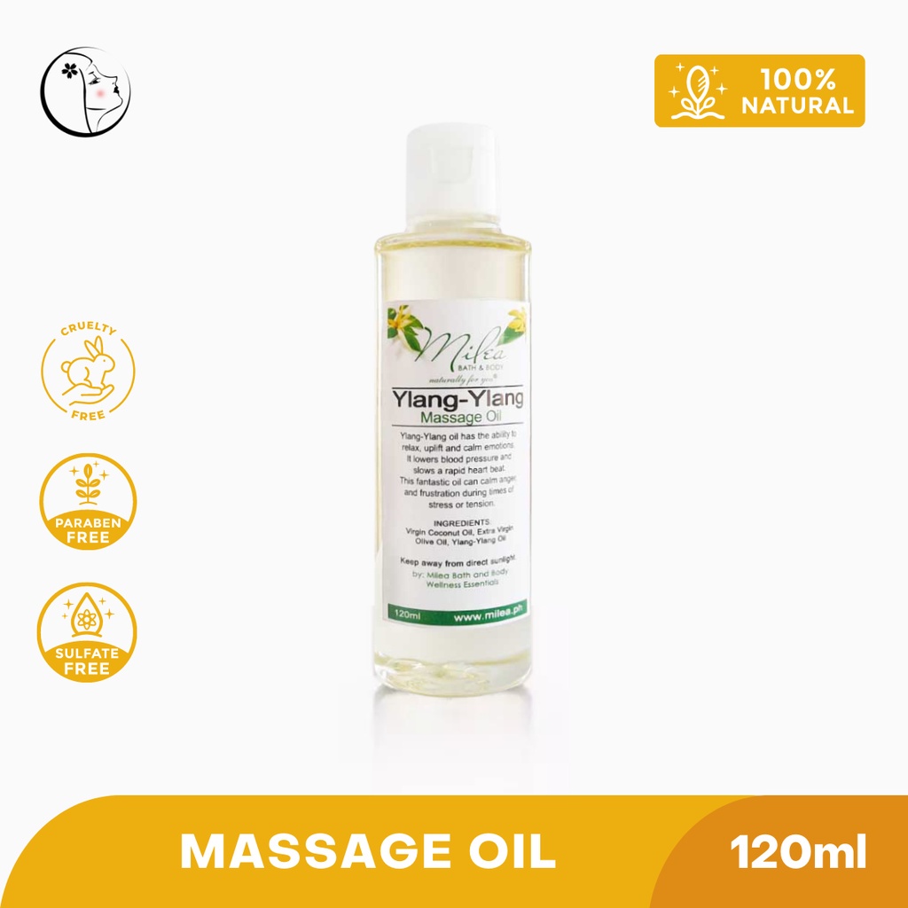 【hot sale】 Milea All Organics Ylang Ylang Sensual Massage Oil Shopee