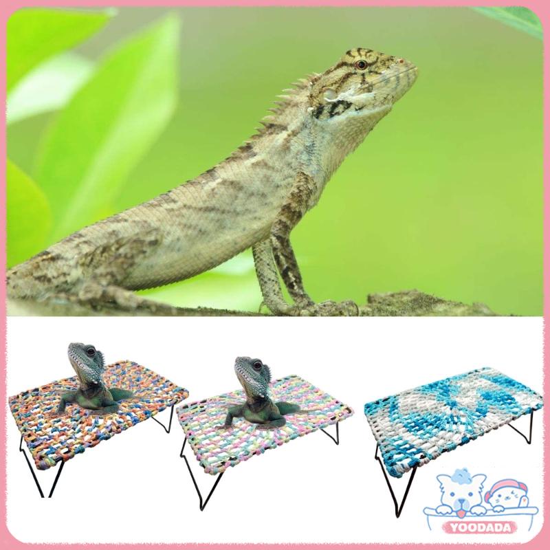 Yoo Handwoven Hammock for Bearded Dragons Geckos Lizards Reptiles Snake