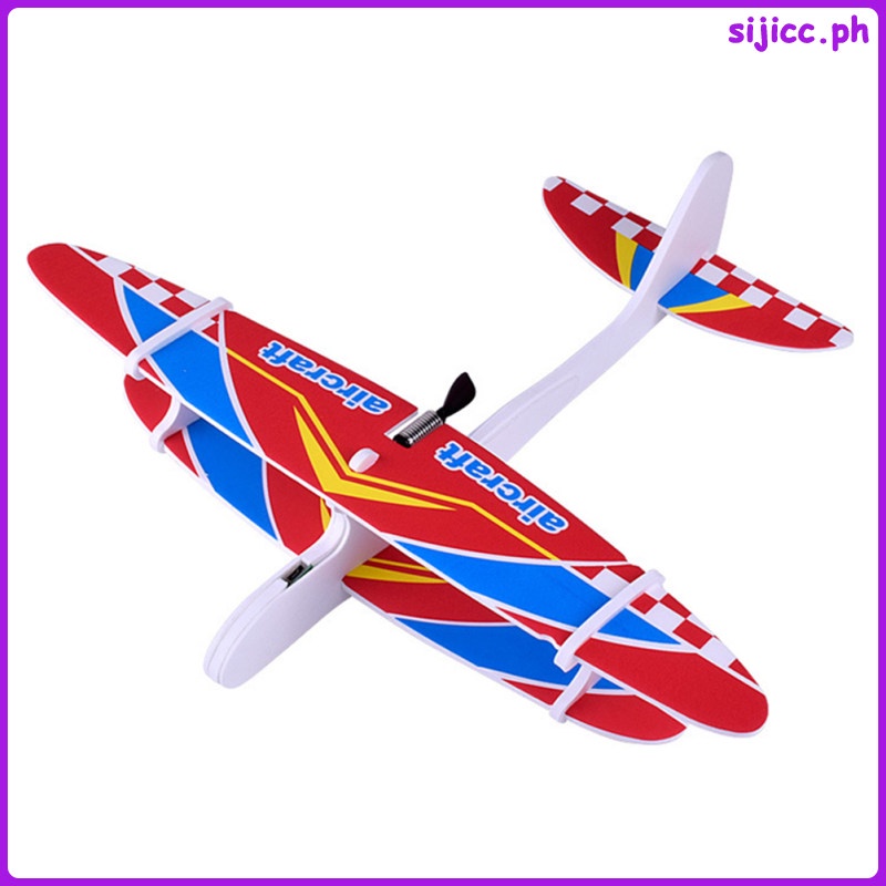 Foam Plane Flying Glider Toy Manual Throw Planes Kids Throwing Aircraft