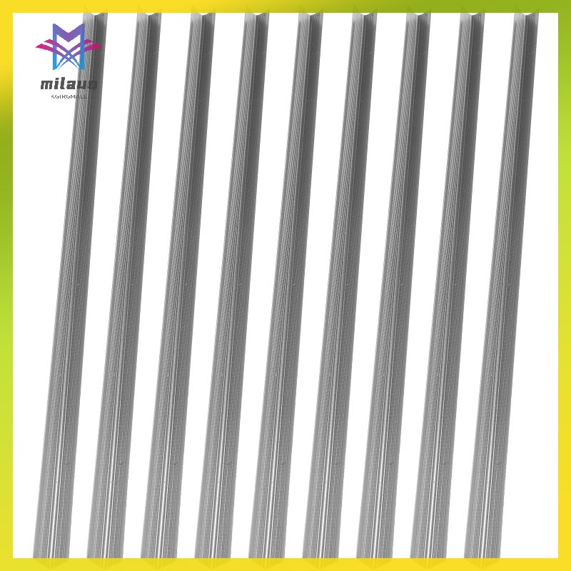 milauo 9 Pcs Lshaped Edging Desk Edge Moulding Metal Trim Cupboard Tape Ceramic Tile Adhesive