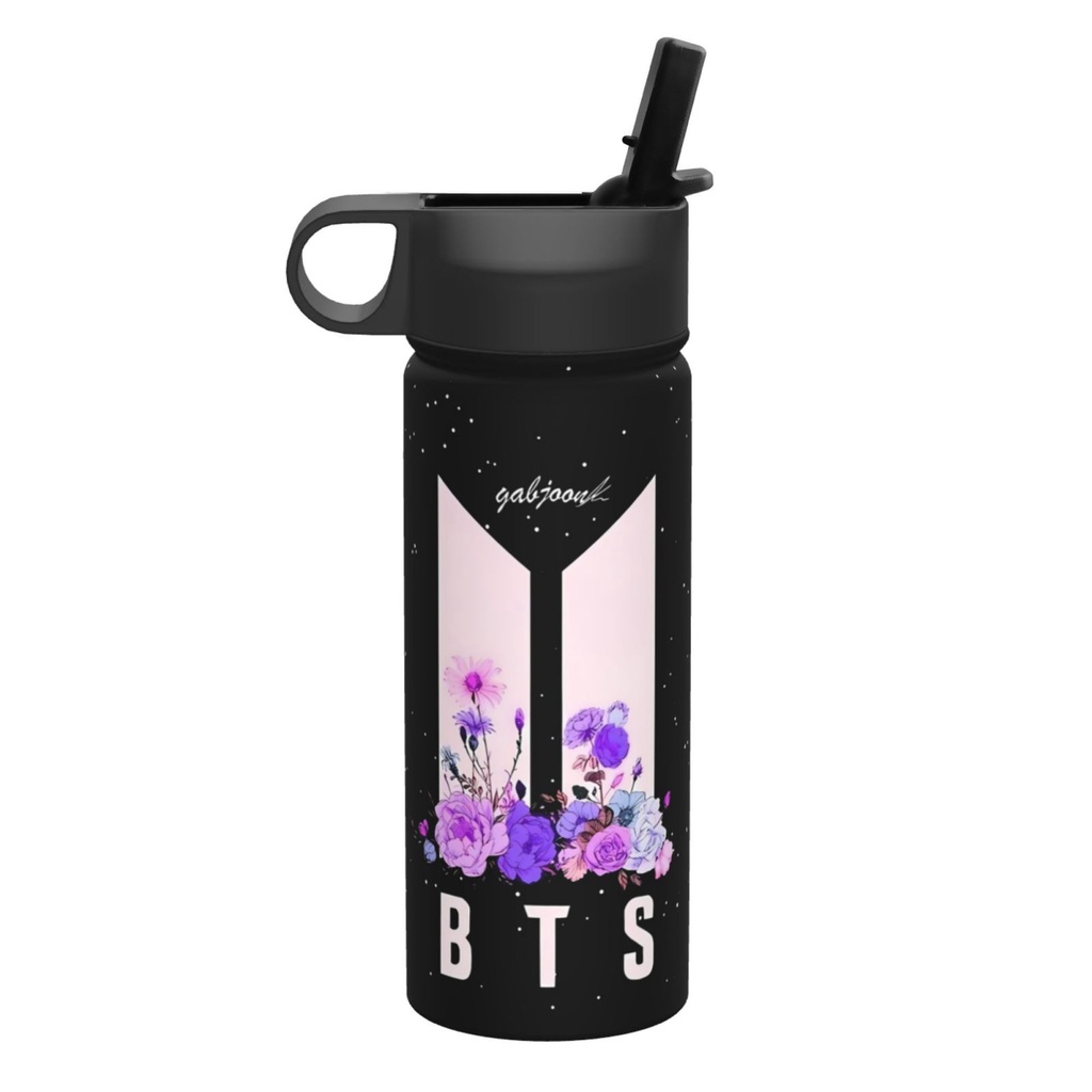 BTS BT21 Stainless steel thermos cup water bottle cup hot and cold