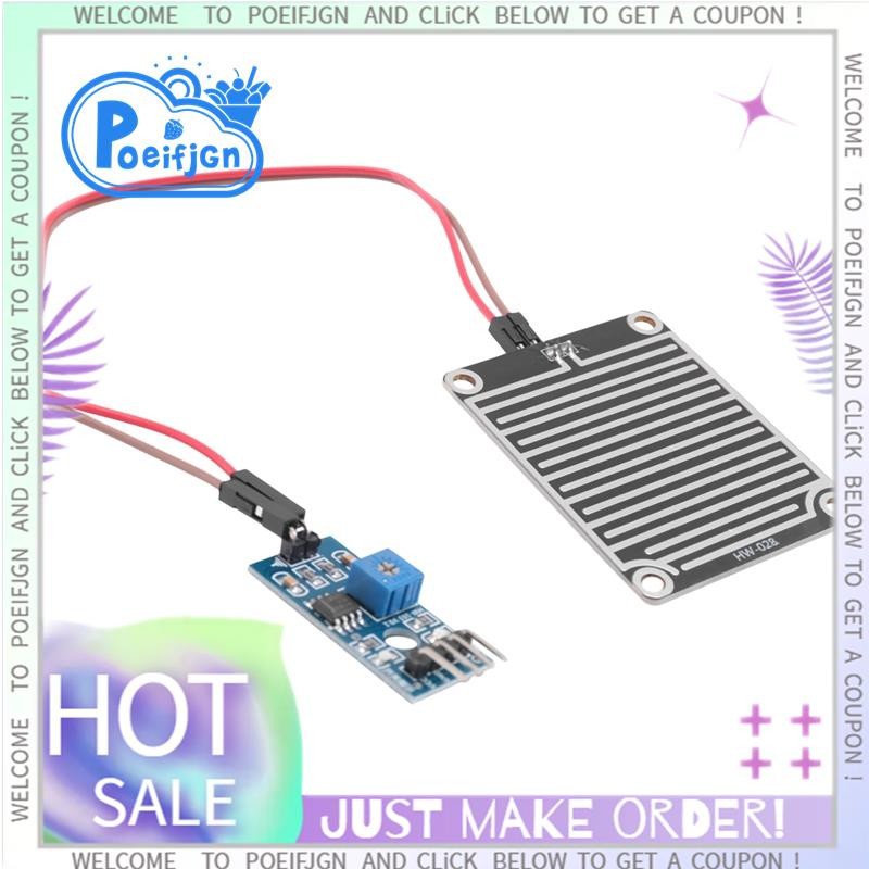 Rain Sensor Module Rainwater Rain Sensor Module 3, 3V-5V | Shopee ...