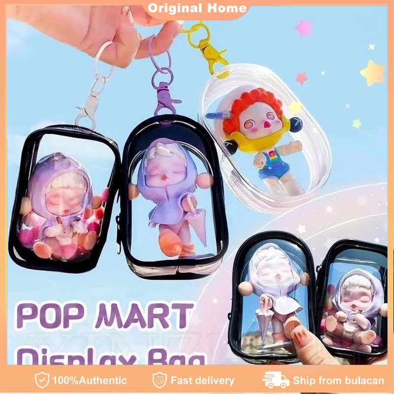 Clear Doll Display Keychain Box Transparent Blind Box Pouch Wallet Data ...