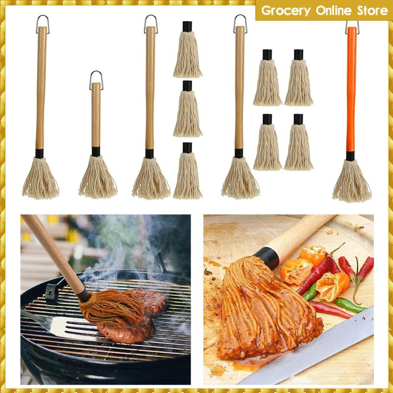 Bbq Grills Basting Mop Baking Dipping Brush Kitchen