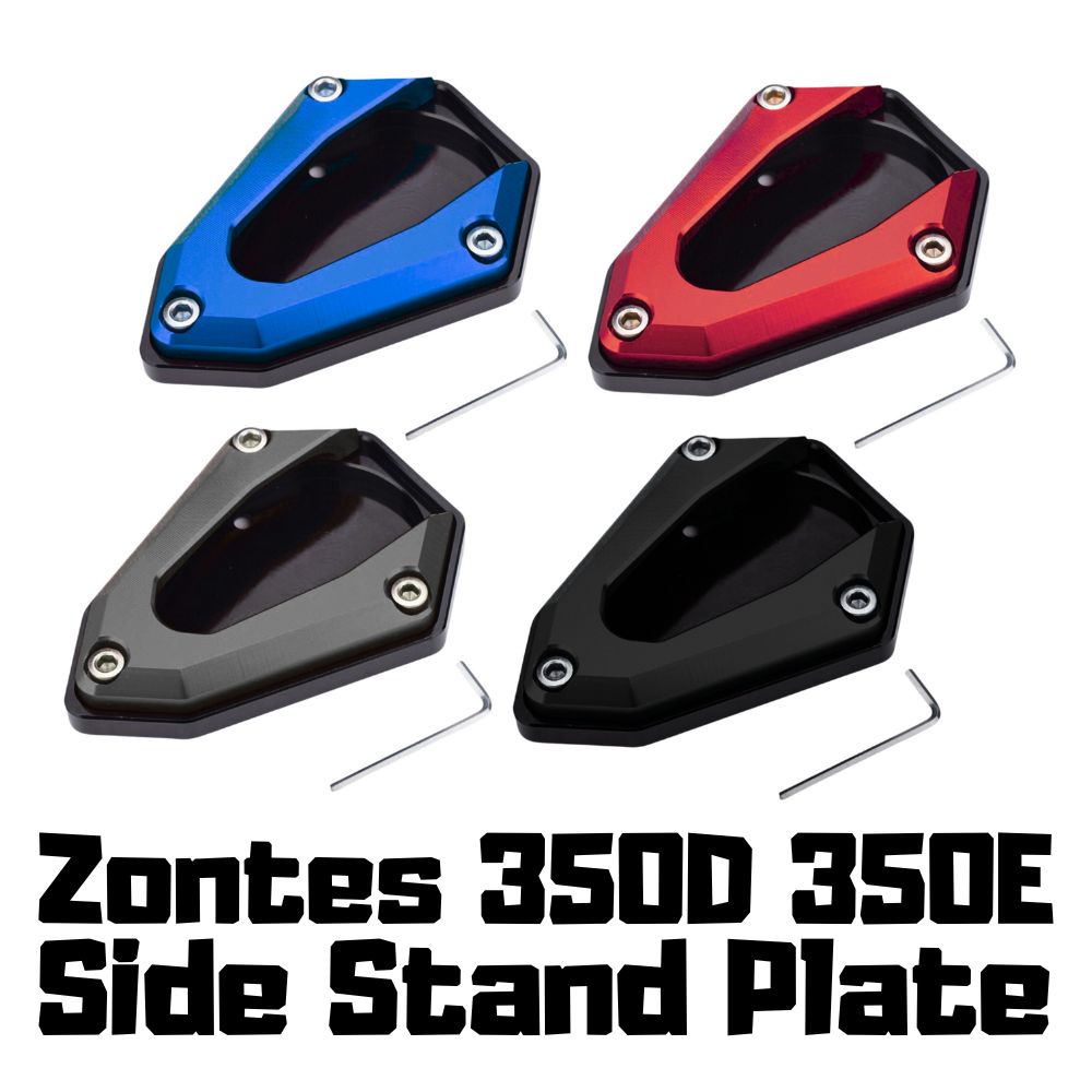Zontes 350D 350E Side Stand Plate Motorcycle Shopee Philippines