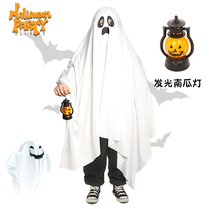 Halloween Children's Costume Boys Death God Vampire Clothes Horror