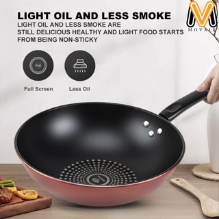 3D Diamond Coating Nonstick Wok Frying Pan 13/32cm Made in Korea