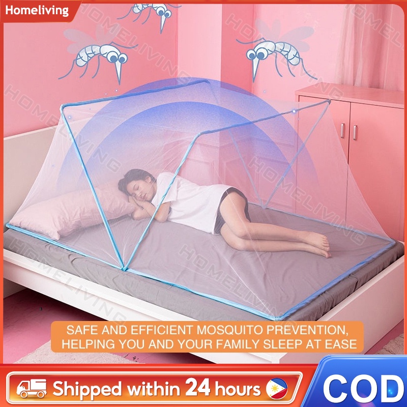 Foldable Mosquito Net 1.8 King/1.5 Queen Bed Size Mosquito Nets Decor Home Living Mosquito Net