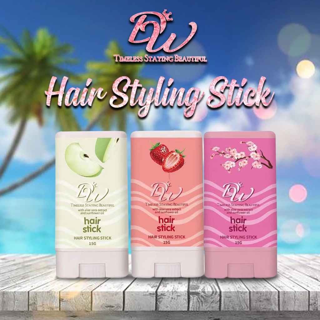sunny.ph DW hair Stick Hair Styling Wax Aloe Vera Extract Argan Oil