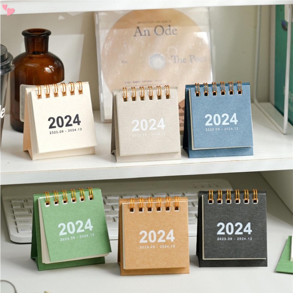 Mini Desk Calendar 2024, Small Desk Calendar 20232024, Portable