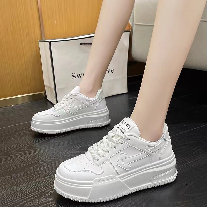 Korean Sneakers Sapatos Rubber Low Cut Shoes White For Women Shose On Sale Shopee Philippines 5061