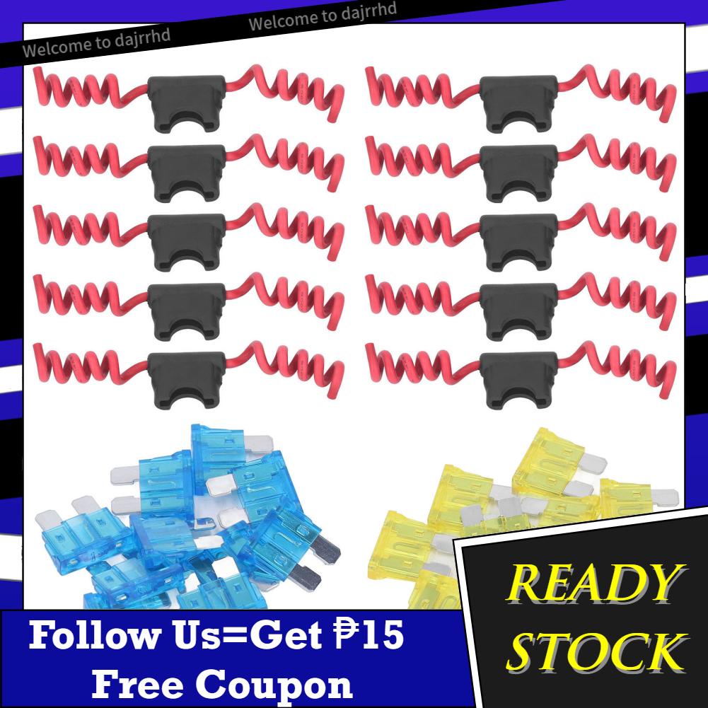 Dajrrhd Car Fuses Maximum 32V 30A Inline Fuse Holder Tight Fitting Safe Operation for Electrical