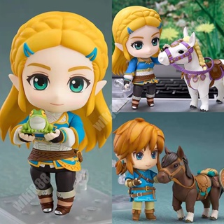 6Pcs/Set Game The Legend of Zelda Toys Decoration Link Action Figure Q  Version Anime Pvc Model Statue Doll Kawaii Ornament Gift