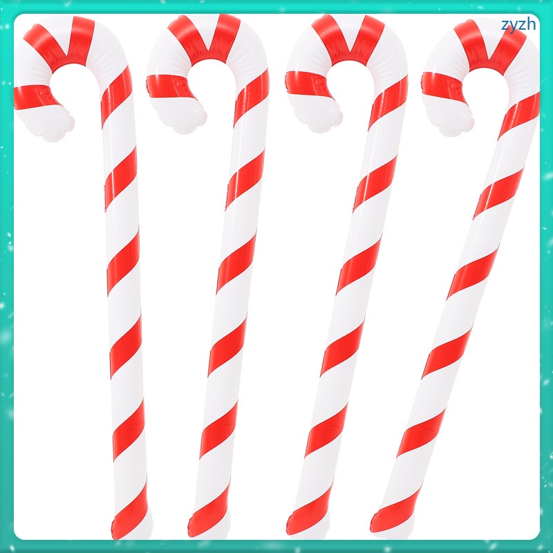 [READY STOCK] Christmas Walking Stick for The Elderly Outdoor Decor