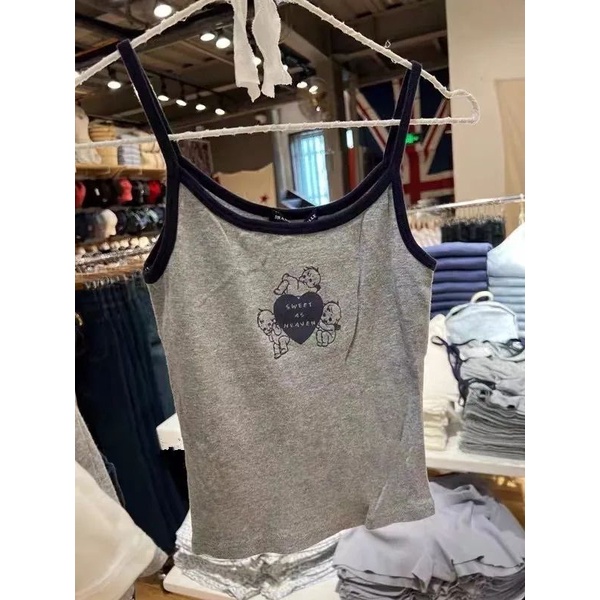 Vintage Black Camisole Adjustable Straps Lace... - Depop
