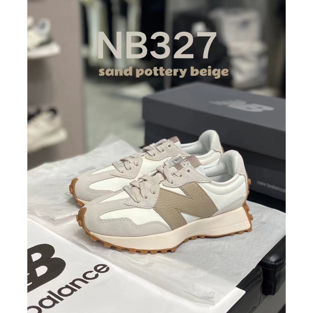 NEW BALANCE NB 327 SERIES VINTAGE FASHION CASUAL SHOES SNEAKERS MS327LAB  for men and women RF9A