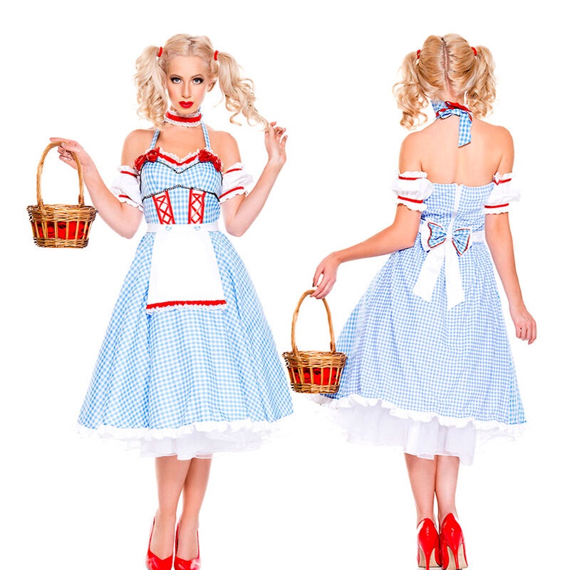 Halloween Costume For Women Alice In Wonderland Cosplay Dress Lolita ...