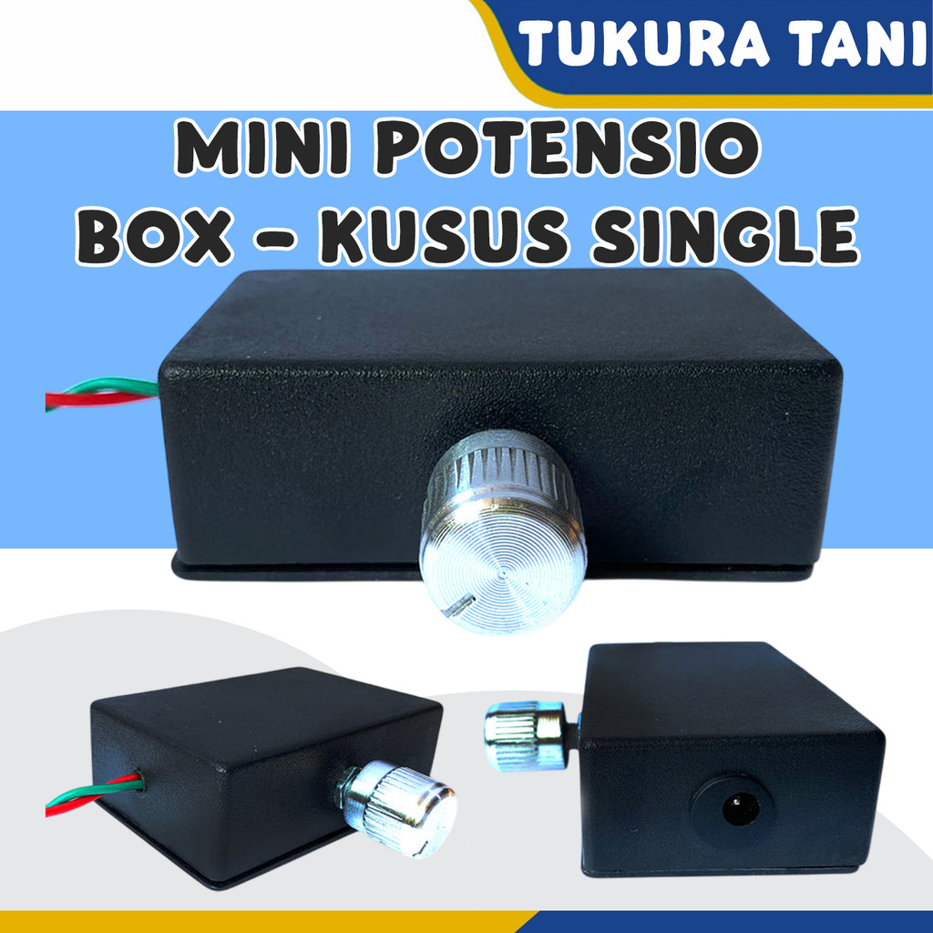 Mini Single DC Pump Potentiometer Box - Sprayer Pump Speed Controller ...