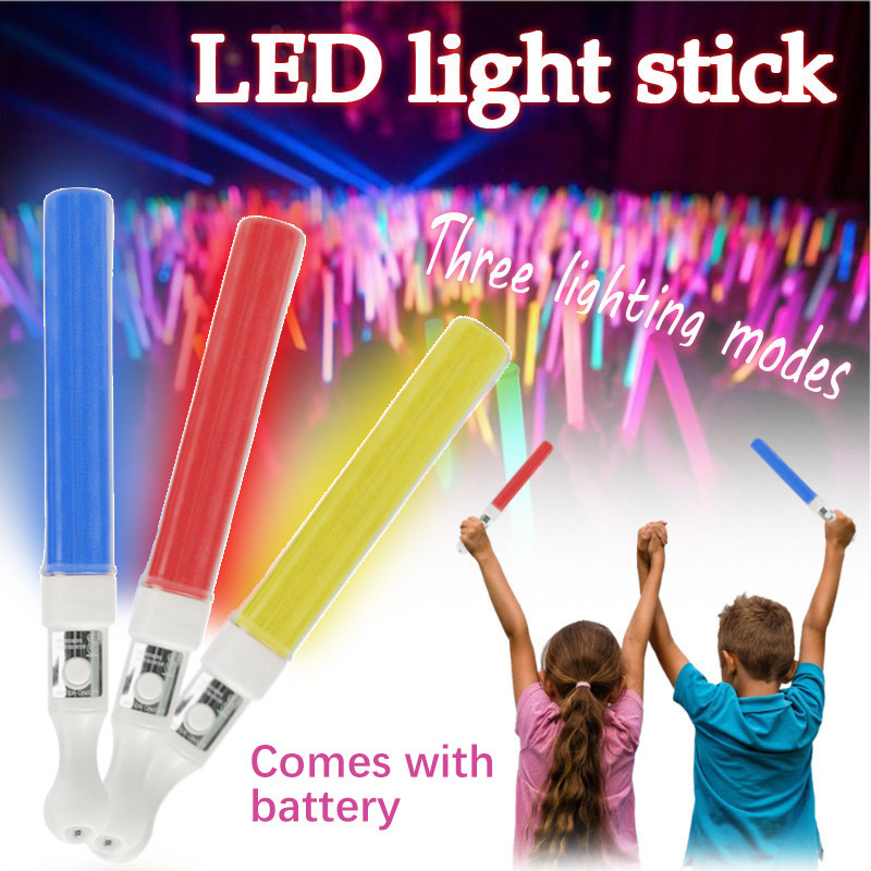 LED Light Stick Props Luminous Fluorescent Rod Stick for Concert Cheer ...