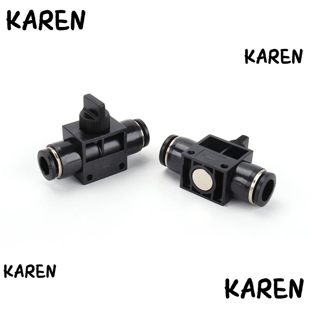 KAREN Valve Switch, 6mm Tube OD HVFF6 Pneumatic Control, Pneumatic Flow