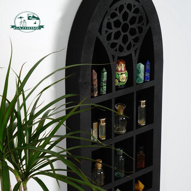 [In Stock] Wall Display Shelf Wood Modern Floating Shelves Figurine