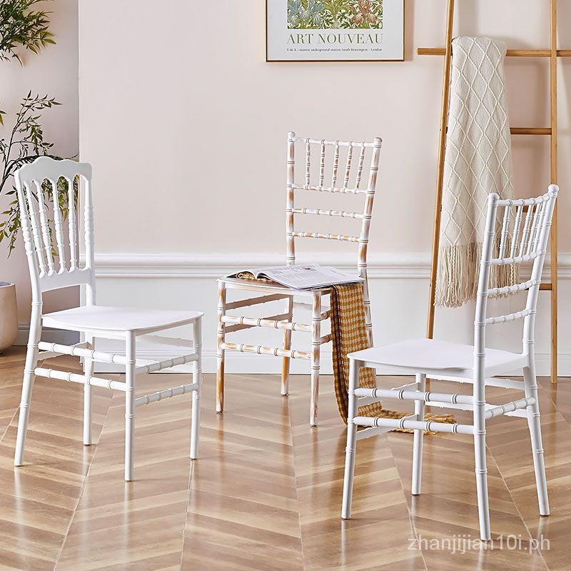Hotel banquet chair outdoor lawn wedding bamboo chair middle and highend restaurant banquet