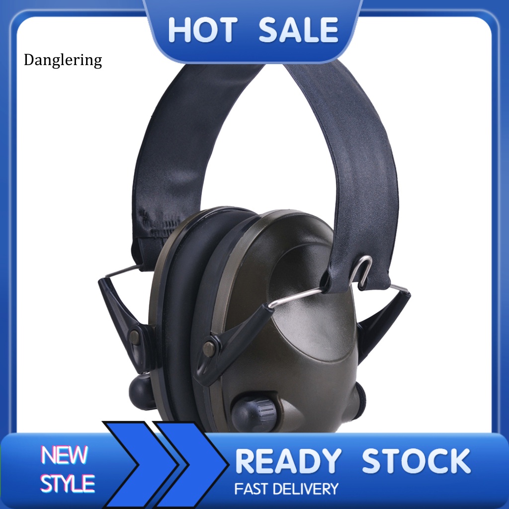 DL Soundproof Earmuff Foldable NRR 18dB Antinoise Hearing Protection