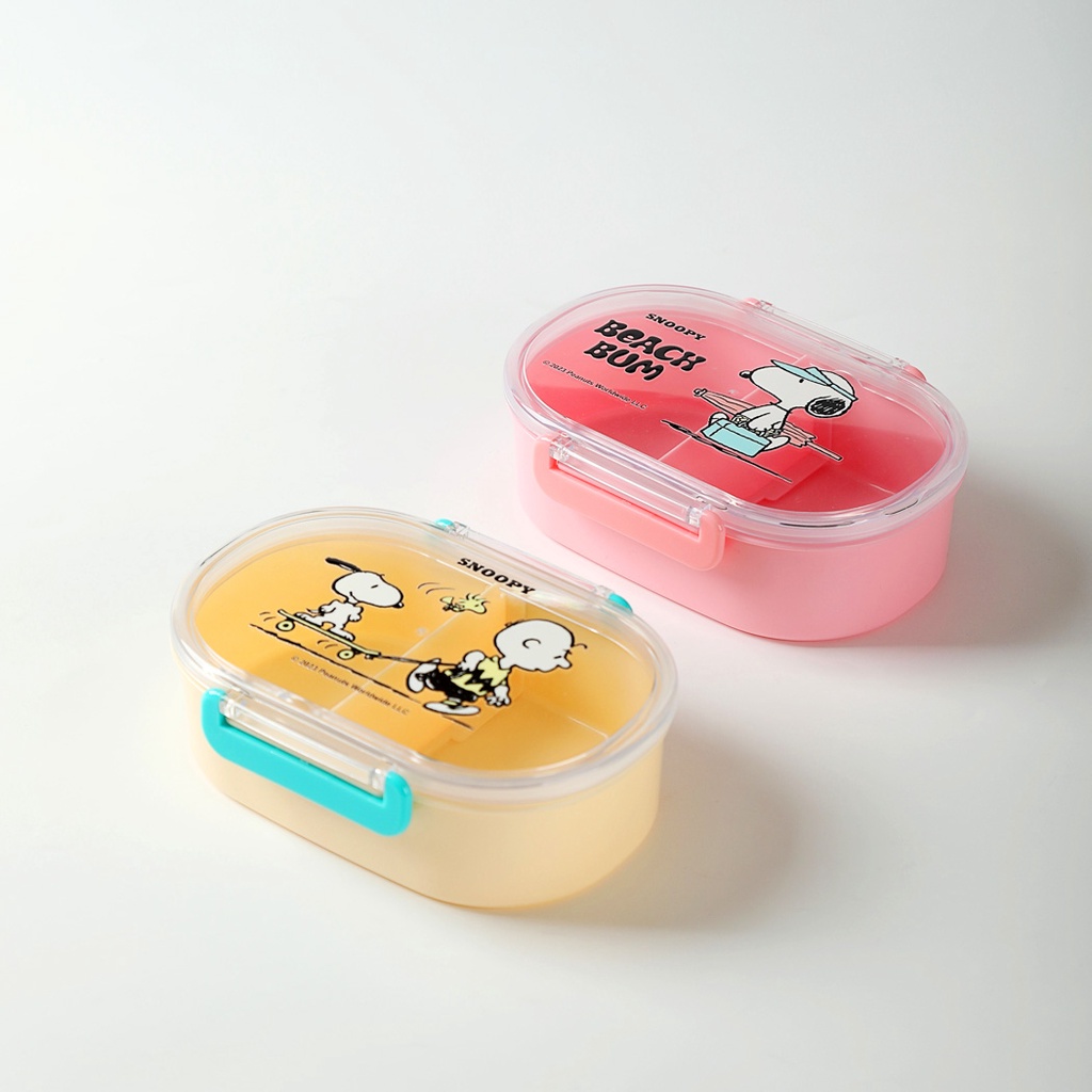 MINISO Snoopy Summer Travel Collection Bento Box (650mL) | Shopee ...