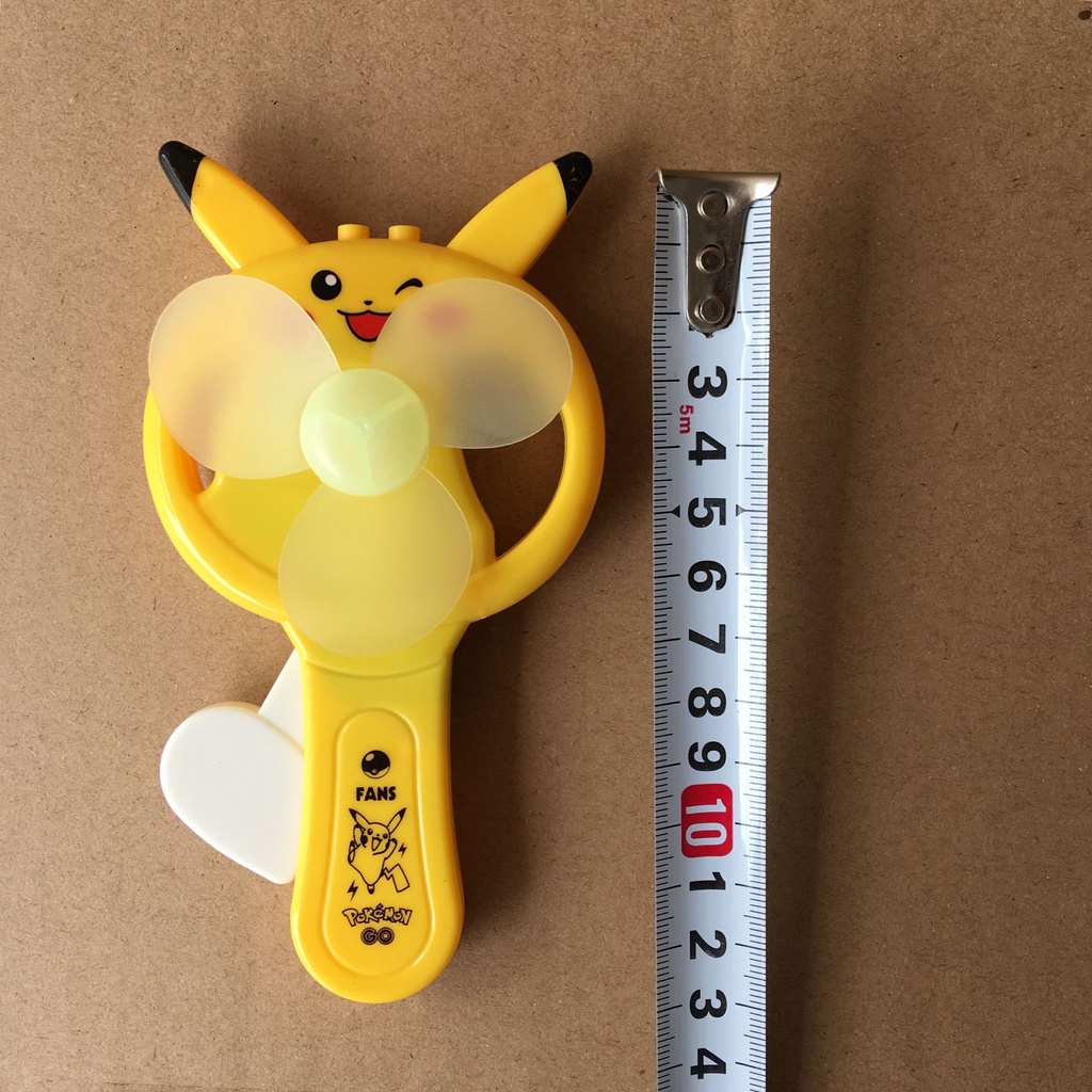 Anime Pokémon Pikachu Handheld Fan Fun Toys Mini Fan Kawaii Portable ...