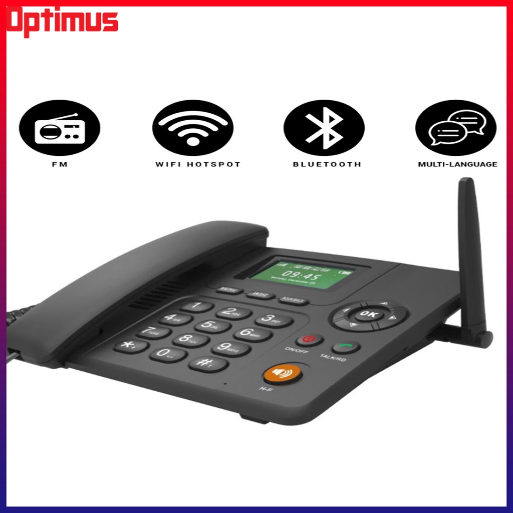 Optimus Depot 4G LTE 3G 2G Wireless Landline With Wifi Hot Spot Router ...
